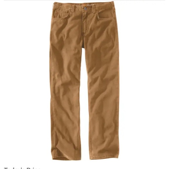 Carthart Men's Tan Pants - Picture 3 of 15